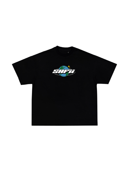 SAFii Global Black Tee