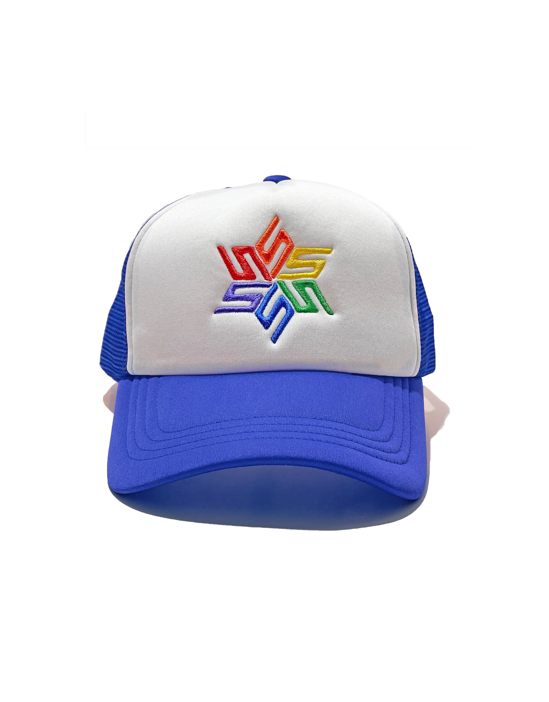 fuguihua HanaのStar trucker hat - blue HanaのStar trucker hat - blue | Fuguihua