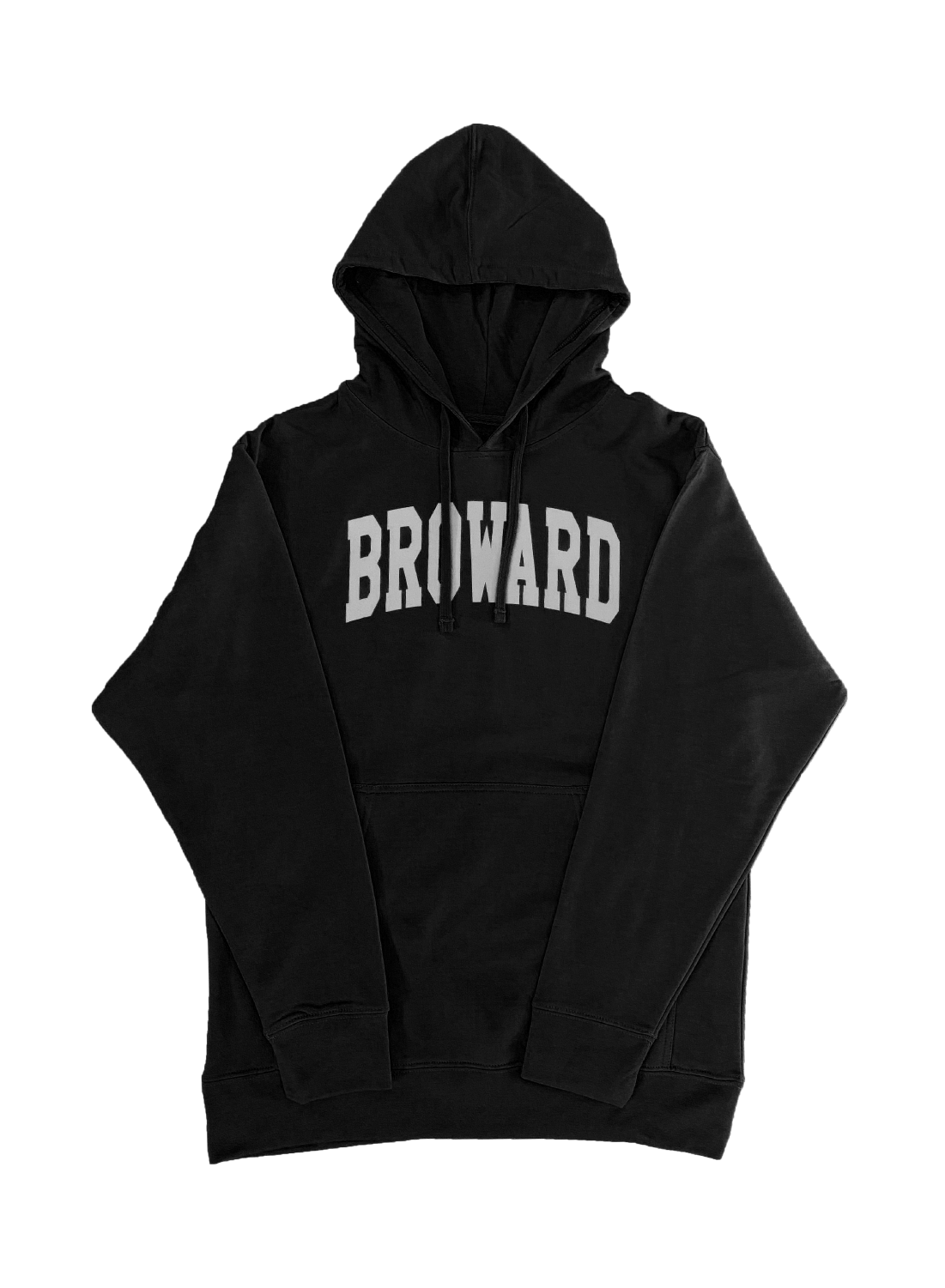 Black Broward Reflective Hoodie